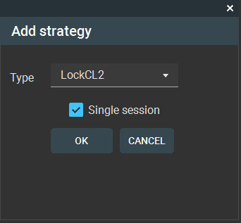 Select single session for LockCL2 latency arbitrage
