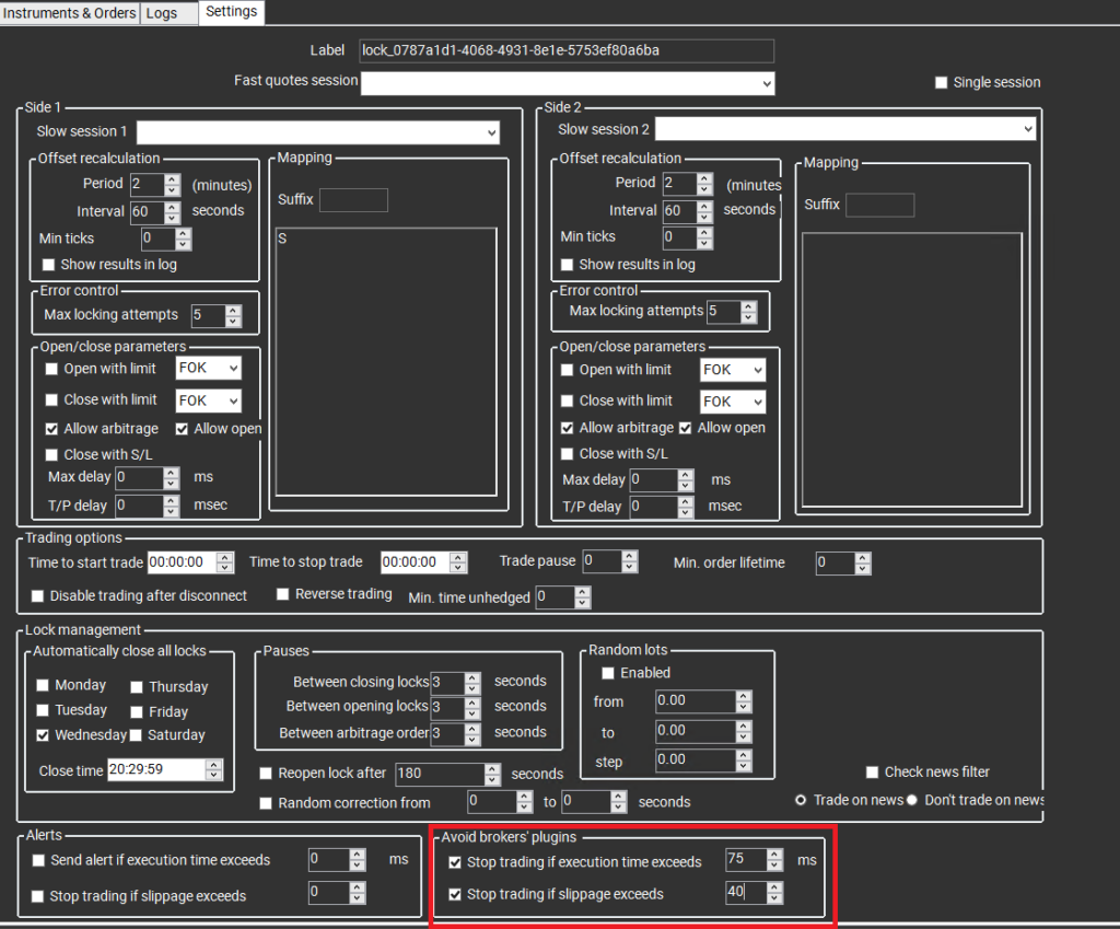 avoid broker's plugins