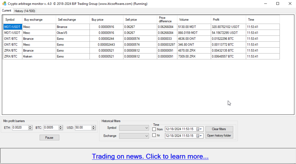 crypto arbitrage scanner arbitrage opportunities