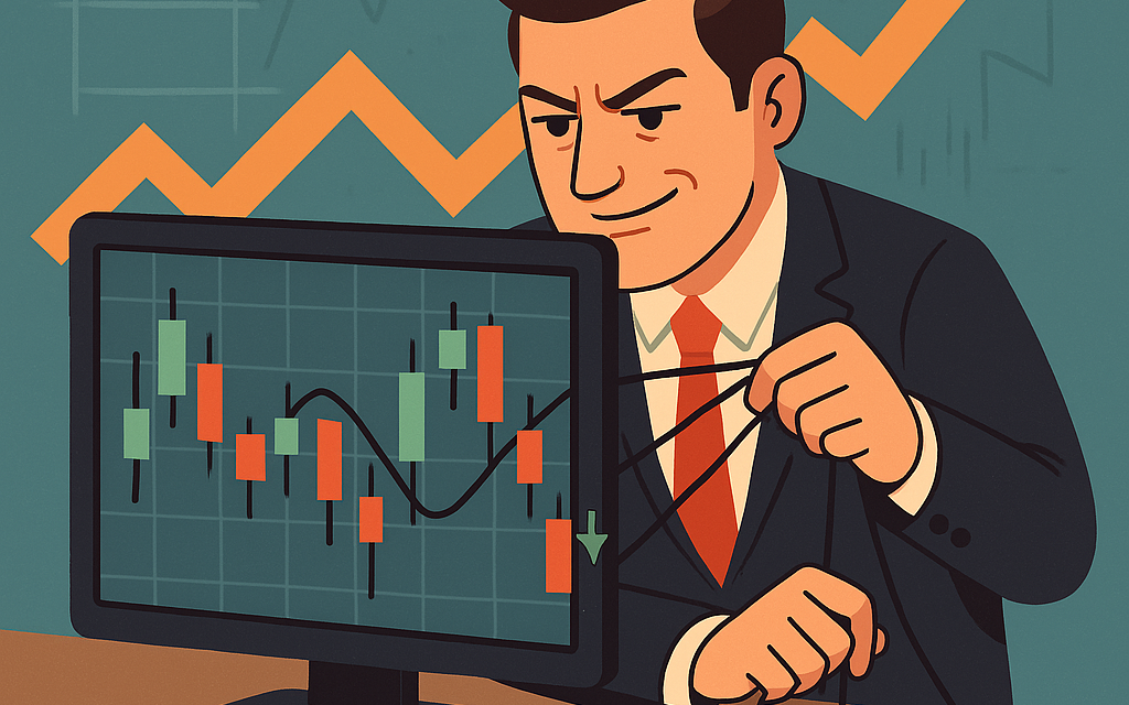 How a Forex broker manipulates the market.