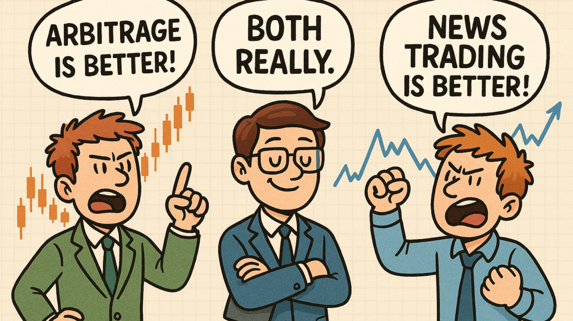 News Trader vs Latency Arbitrage Trader