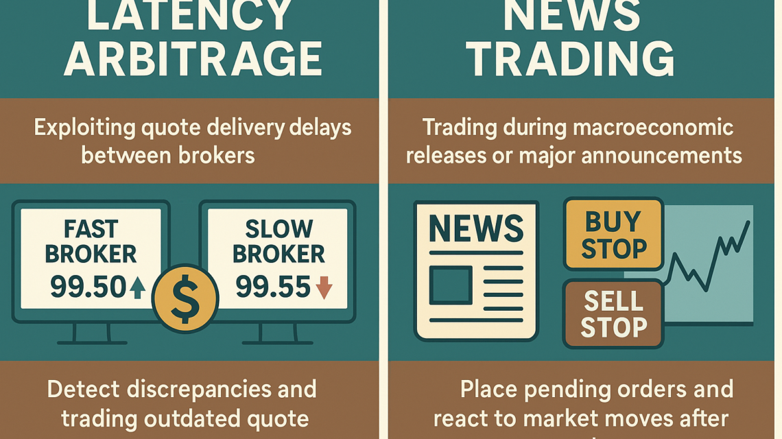 news trading strategy vs latency arbitrage