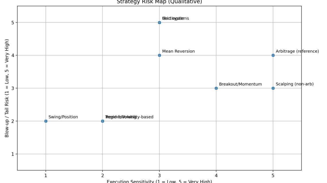 Execution Sensitivity vs Blow-up / Tail Risk