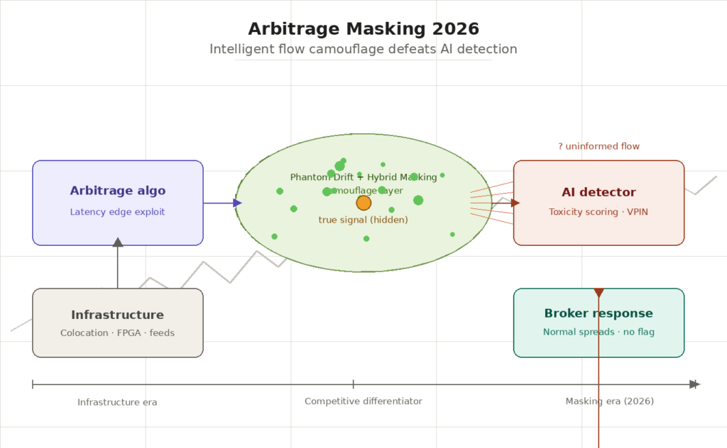 Forex Arbitrage Activity masking