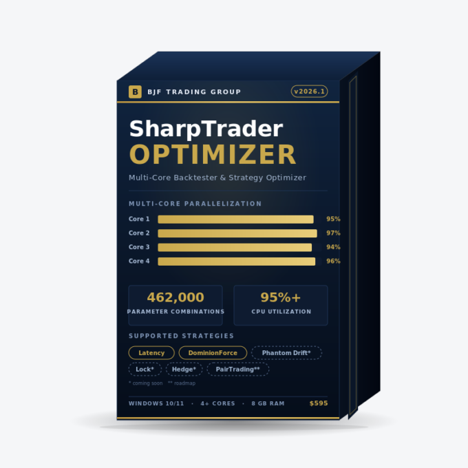 SharpTrader tester /optimizer on ticks data