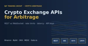 Crypto exchange APIs for arbitrage: REST, WebSocket, API keys and rate limits