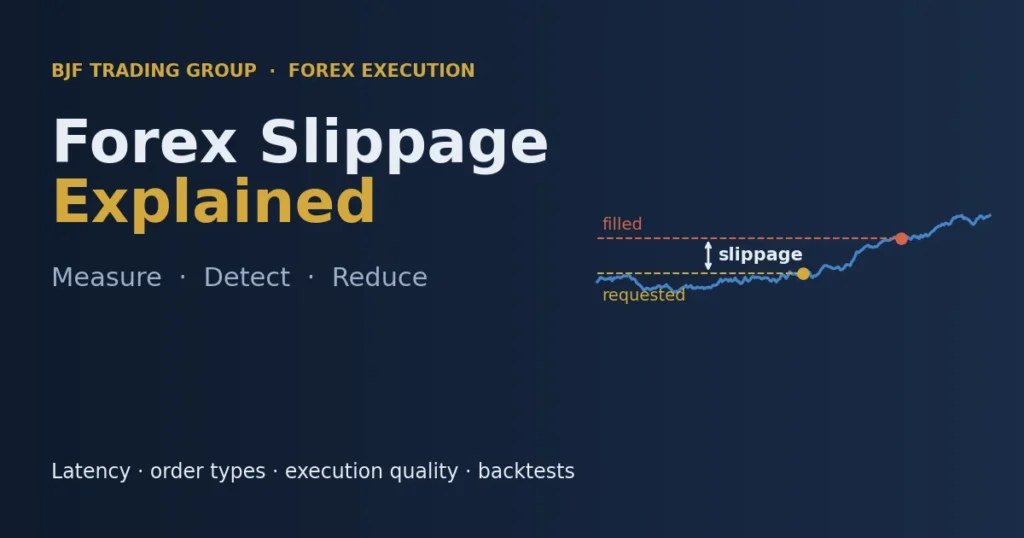 Forex slippage explained: requested price vs filled price